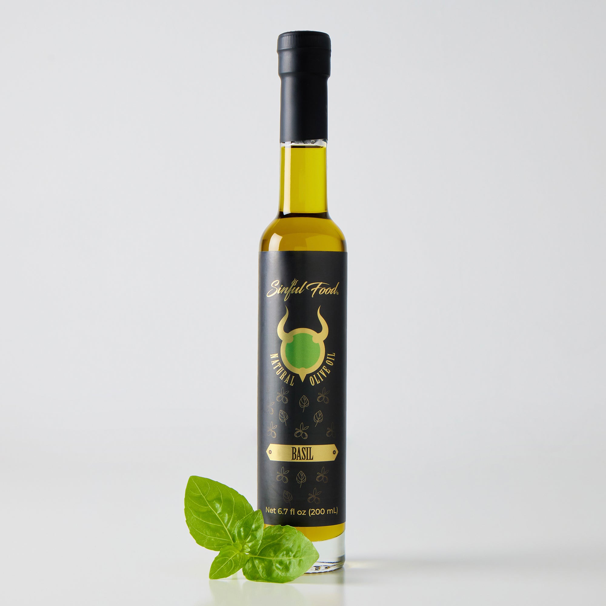 Basil Olive Oil 6.7 fl oz 200 mL