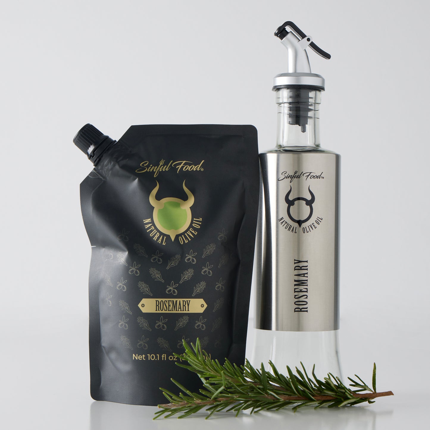 Rosemary 300mL Refill Bottle + Product Refill