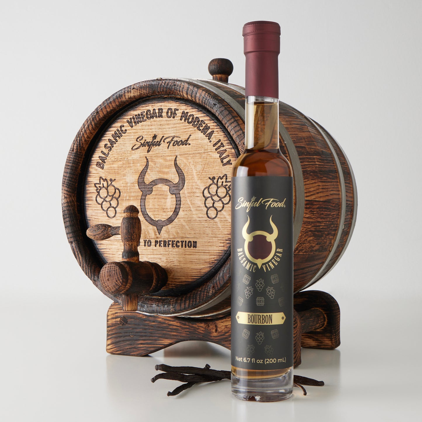 Bourbon Balsamic Vinegar  6.7 fl oz (200 mL)