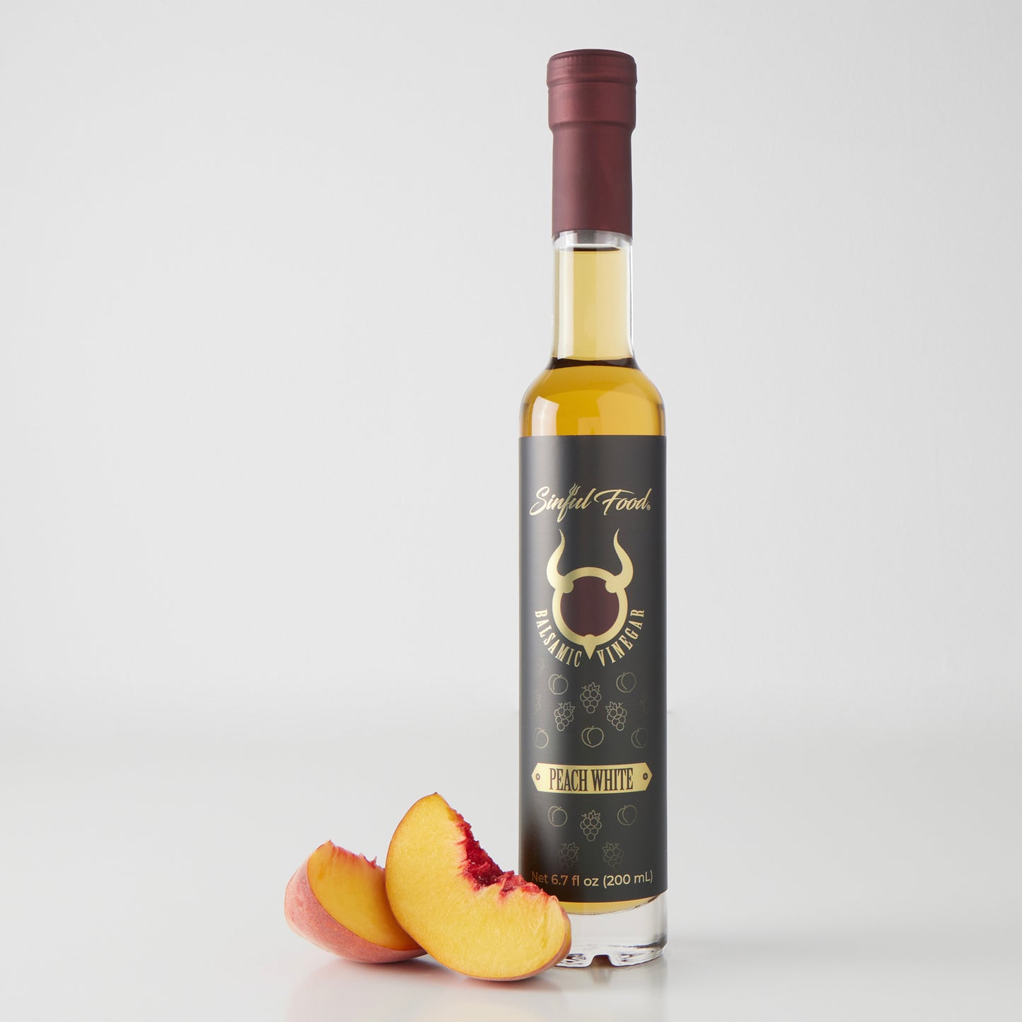 Peach White Balsamic Vinegar  6.7 fl oz (200 mL)